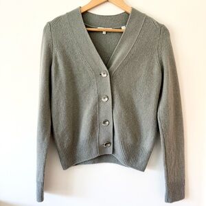 Vince v-neck cashmere cardigan (XS)